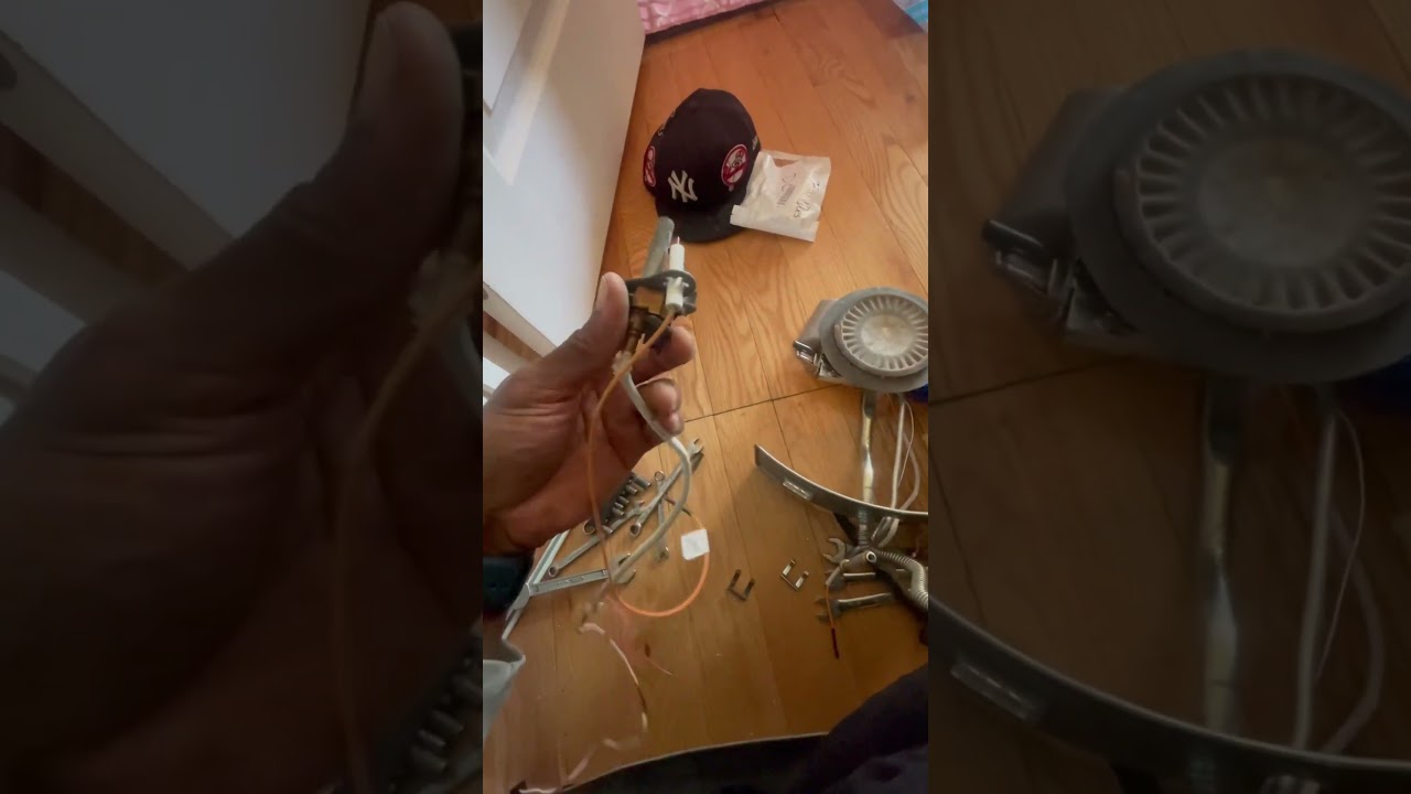 Water heater thermocouple assembly replaced