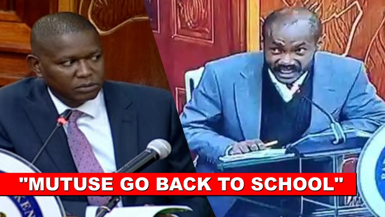 DRAMA!! Watch how Gachagua's lawyer Ongoya humiliated Mwengi Mutuse for lying against Gachagua!🔥🔥