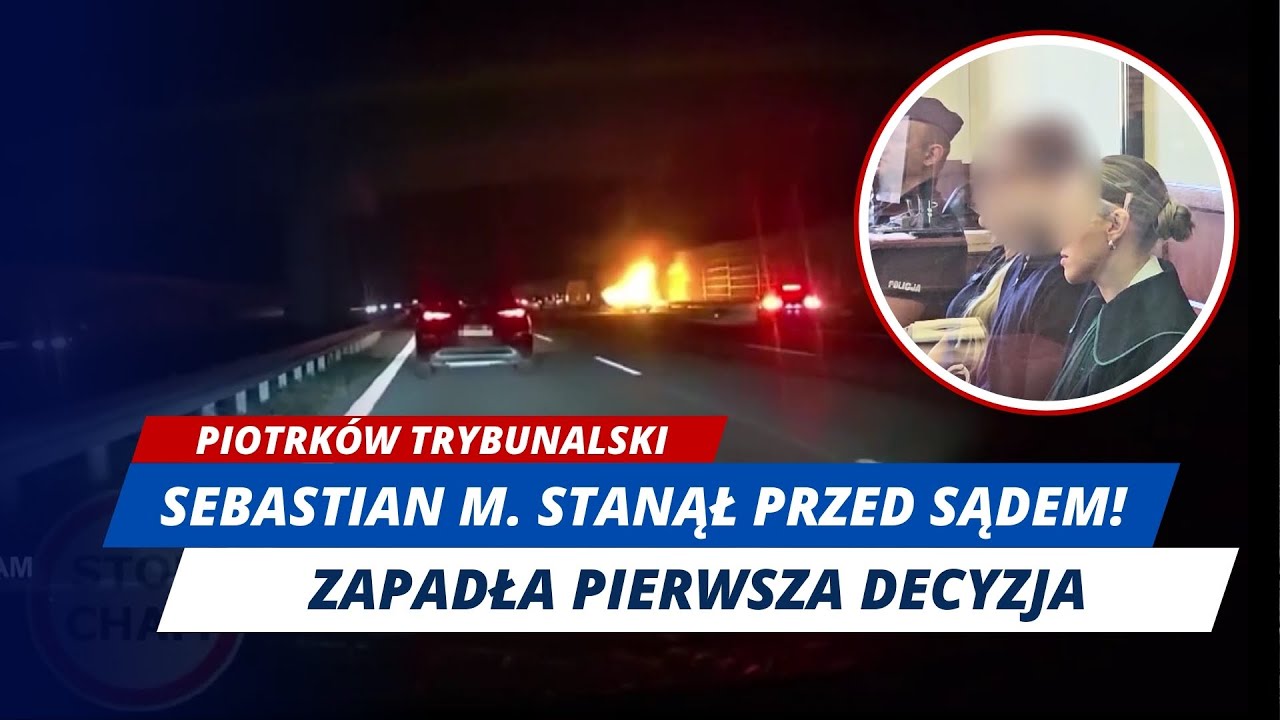 Spowodował tragiczny wypadek na A1! Sebastian M. stanął przed sądem