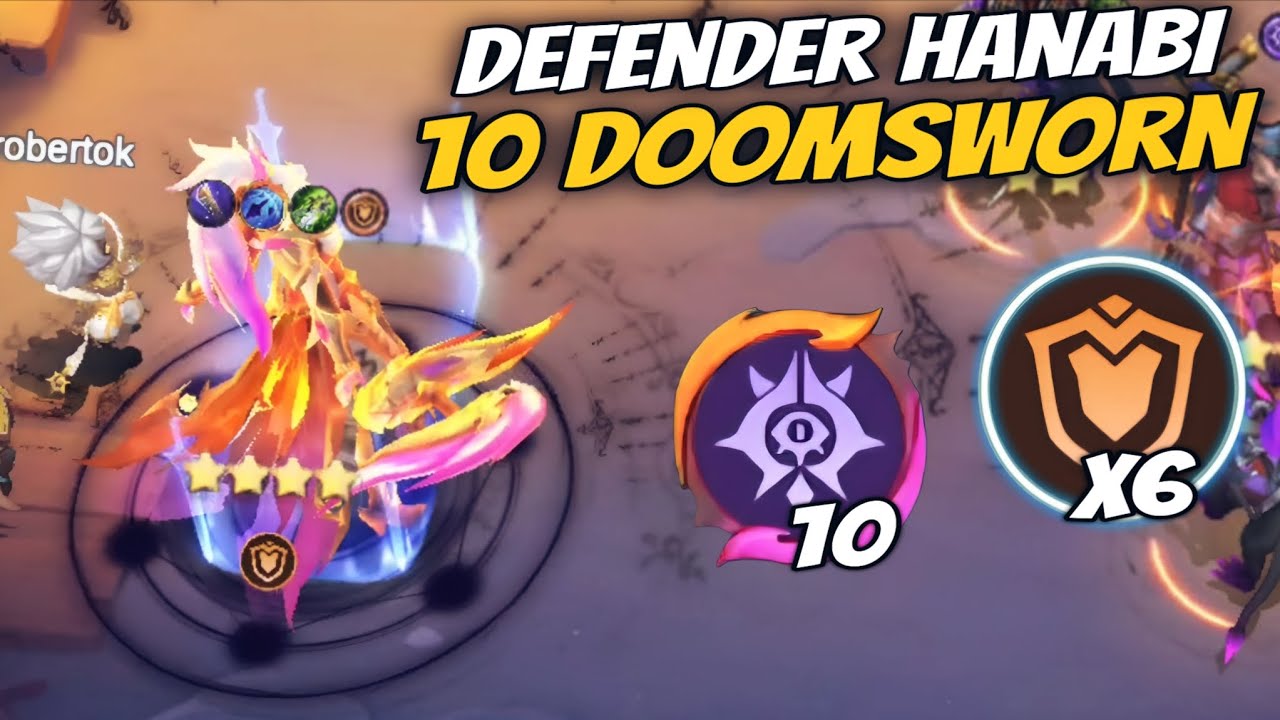 10 Doomsworn 4 Star Hanabi Titan Mode !!! Crazy Damage Magic Chess Go Go.