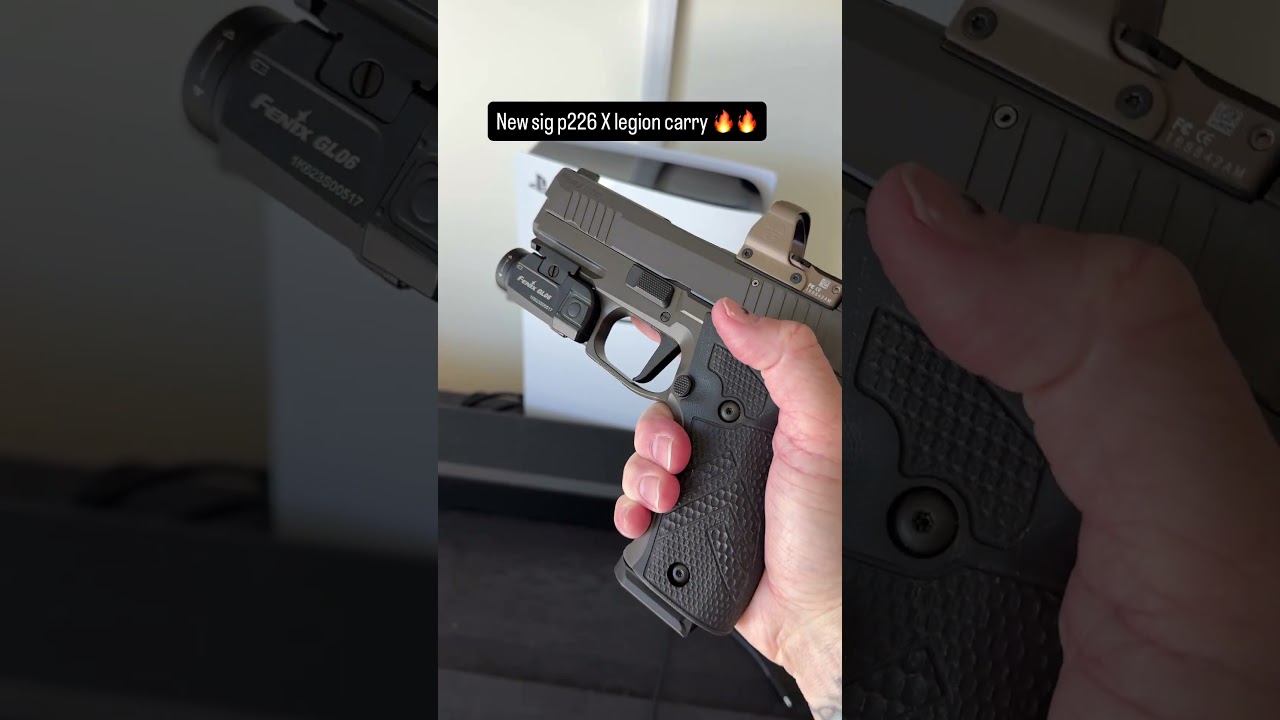 Brand new Sig p226 X Legion carry 🔥 #review #shorts #sig #p226 #foryou