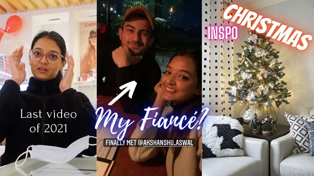 Last vlog 2021 | Christmas shopping 😍🎁🎄| Akshanshu my BoyFriend?