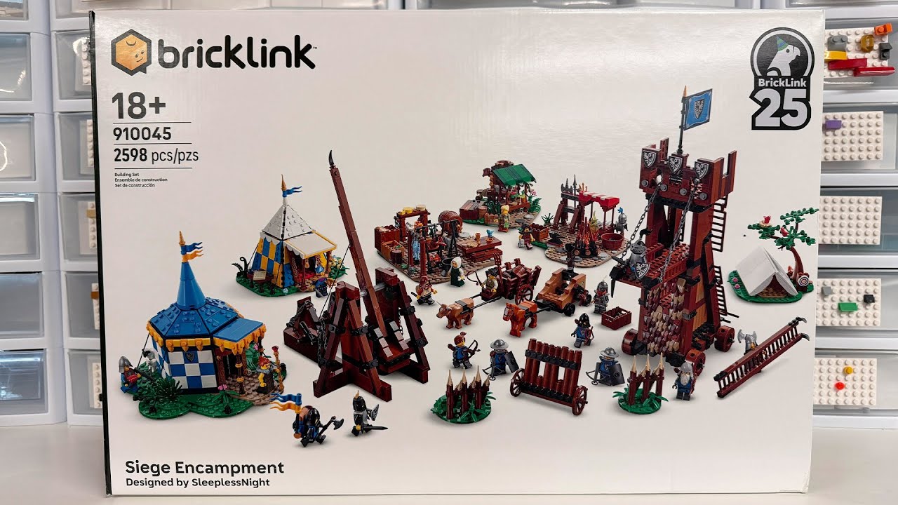 Building the LEGO Siege Encampment