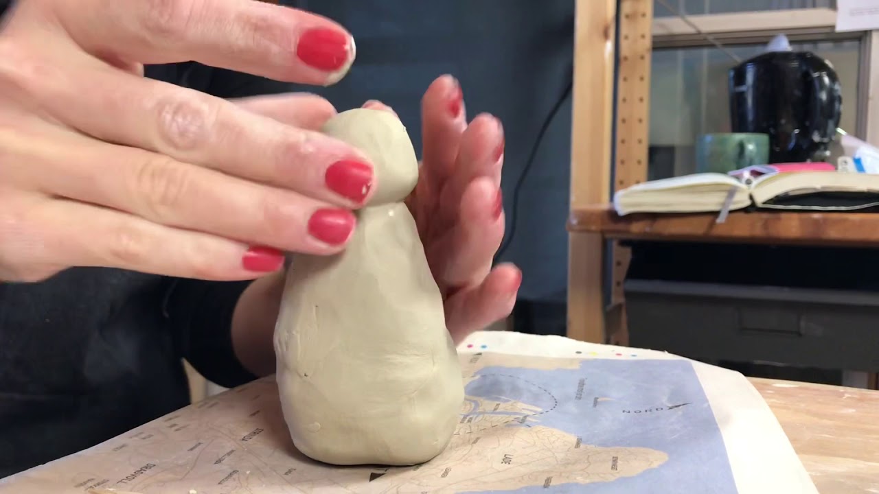 DIY  Creating a figure using coil technique / Lage en figur ved hjelp av spølseteknikk