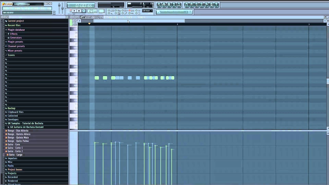 Tutorial: Como Hacer Una Pista De Bachata Parte 1 de 3 (FL Studios) By GK