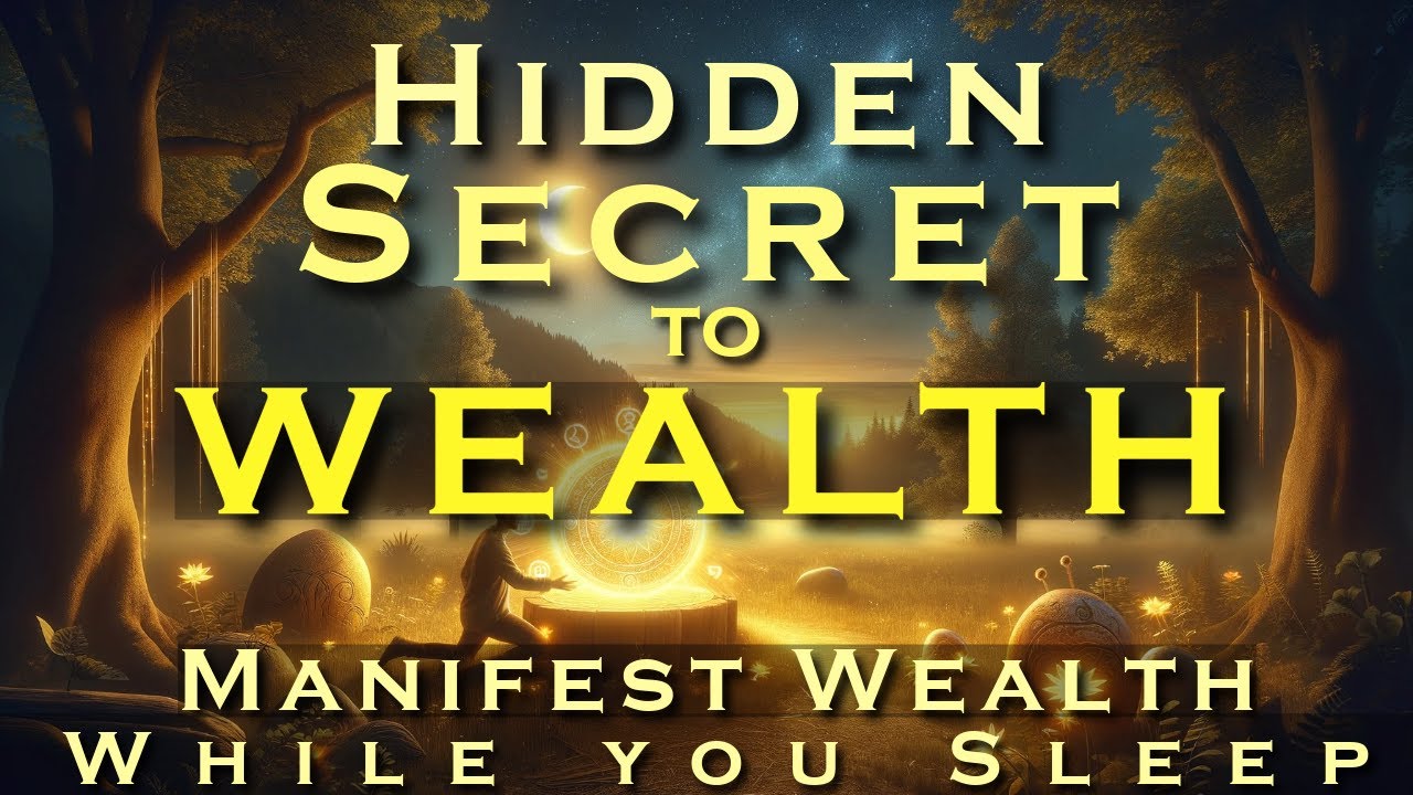 Secret to Incredible WEALTH ~ Manifest Wealth while you Sleep Meditation