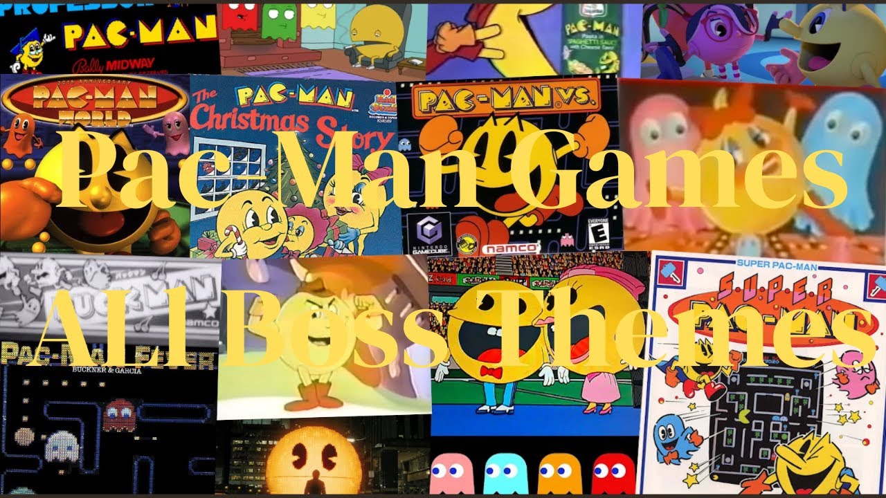 Pac-Man Games - All Boss Themes