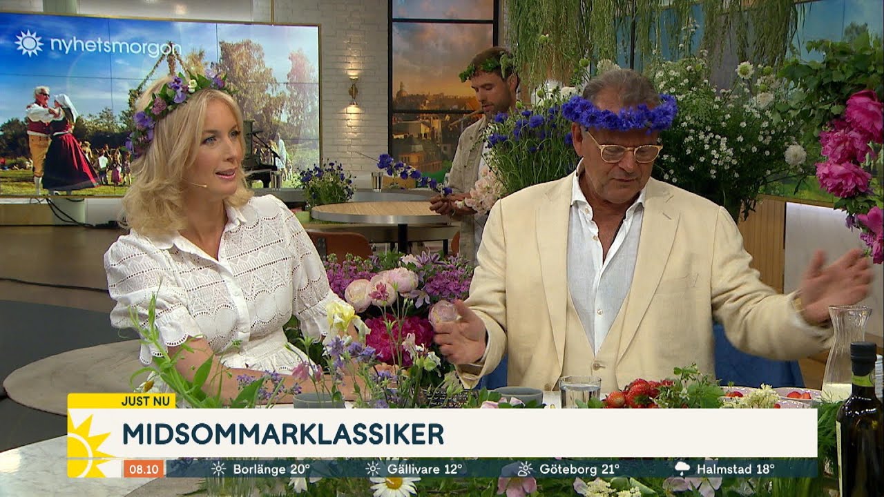 Midsommarmaten signerad krögaren Fredrik Eriksson – Dryck sommelier Maya Samue… - Nyhetsmorgon (TV4)