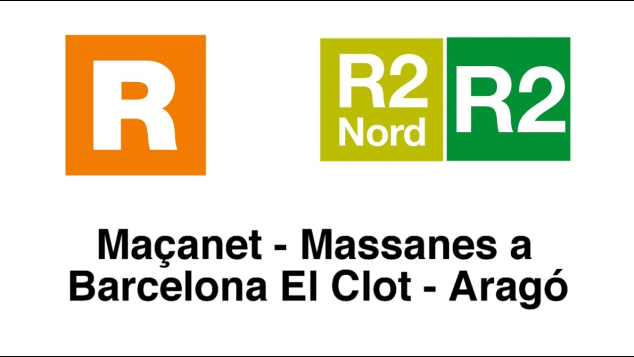 Rodalies estación a estación: R2 Nord Maçanet a Clot Aragó