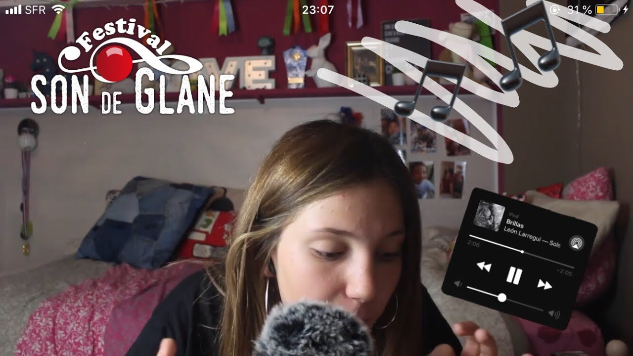 {ASMR FR} Je lis des paroles de chansons 🎵