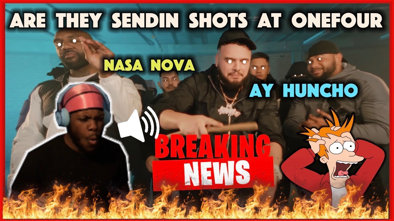 ARE THEY SENDING SHOTS AT ONEFOUR?? ||  REACTING TO Ay Huncho ft. NASA NOVA - Dabke