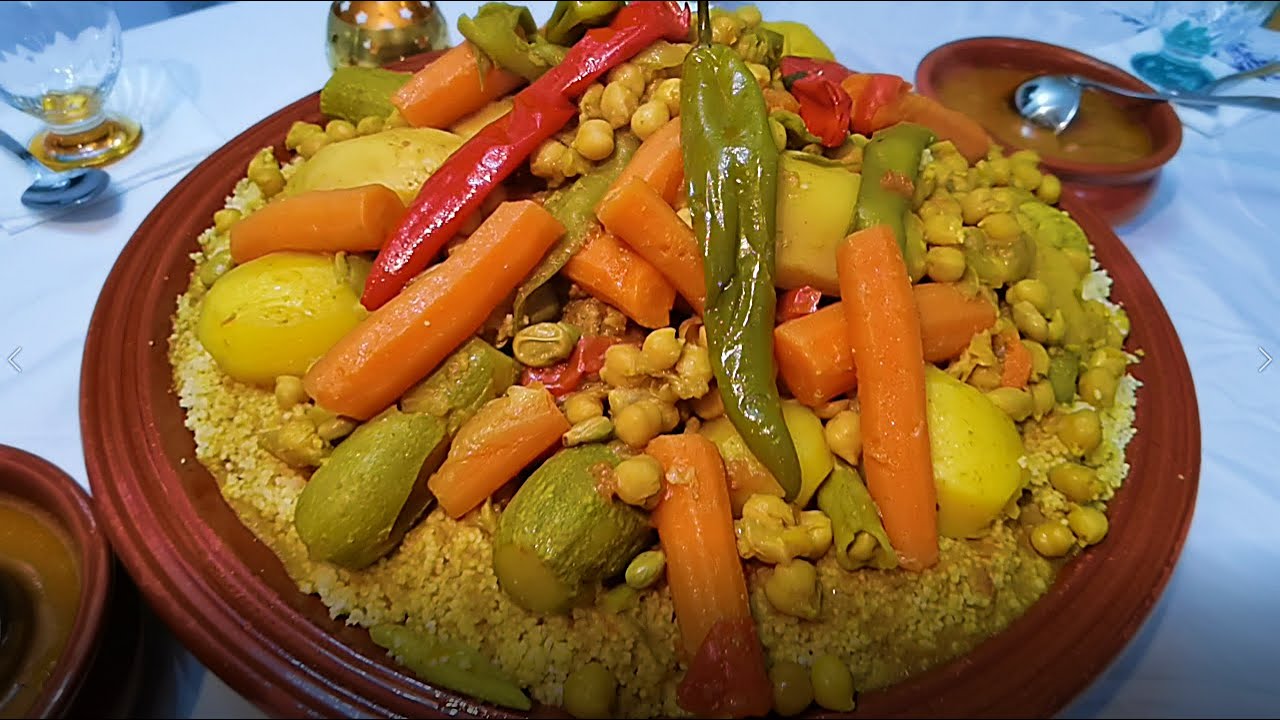Mächtiges Couscous Rezept 😲 Original marokkanischer Couscous