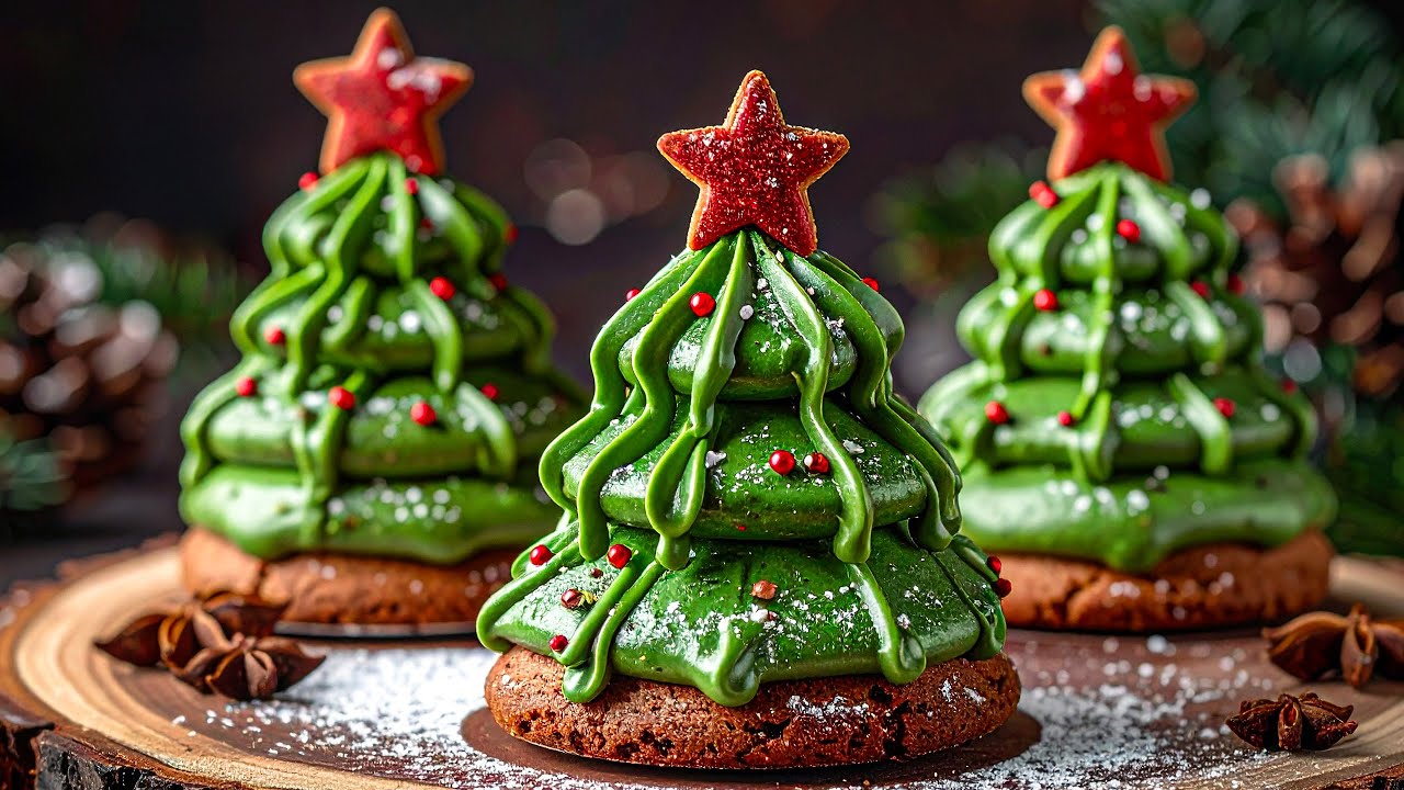 Звезда вашего стола! 🎄 Съедобные елочки (Лучше, чем в пекарне)