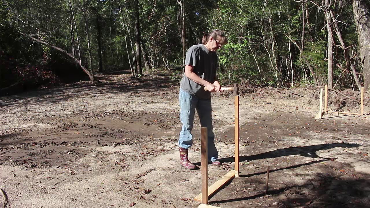 Cabin Foundation Layout