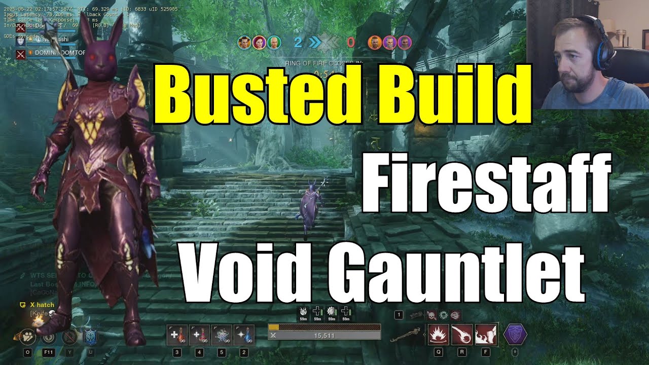 The Most Broken Build on the New 3v3 Map – Firestaff Void Gauntlet Meta for New World Part 1