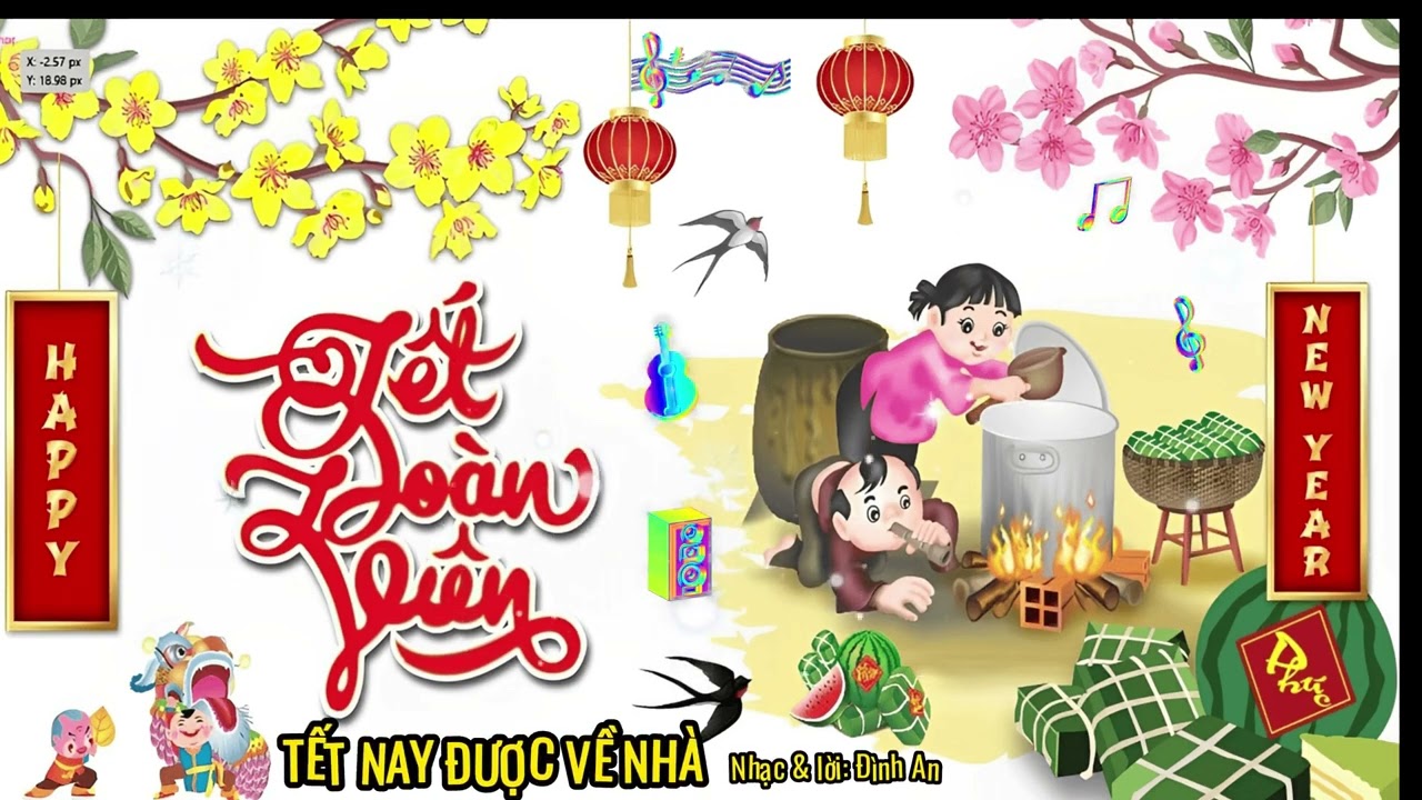TẾT NAY CON ĐƯỢC VỀ NHÀ - Sáng tác: Đình An