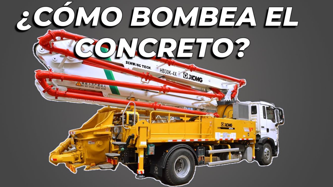 ¿Cómo funciona una Bomba de Concreto?