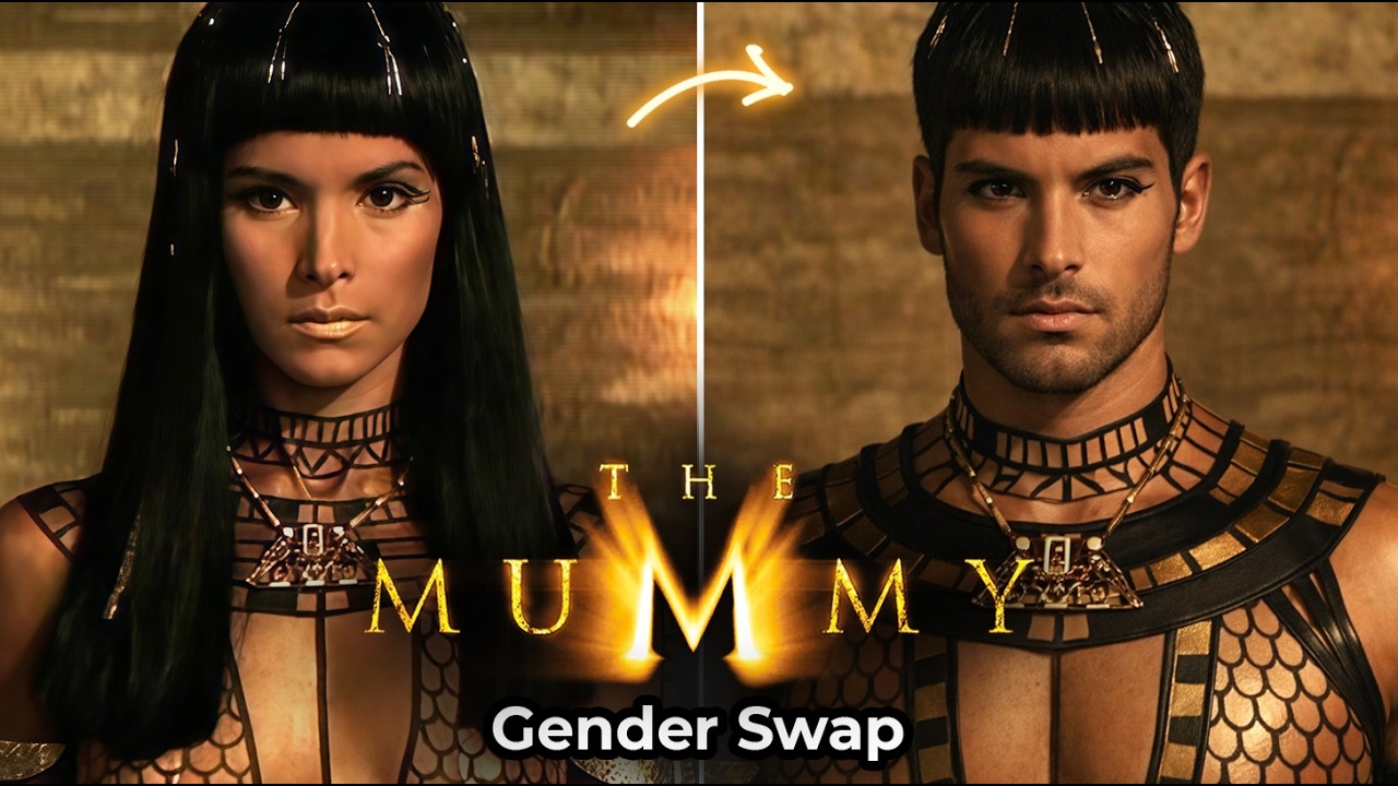 What If The Mummy Characters Swapped Genders? | AI Reimagined (1999)