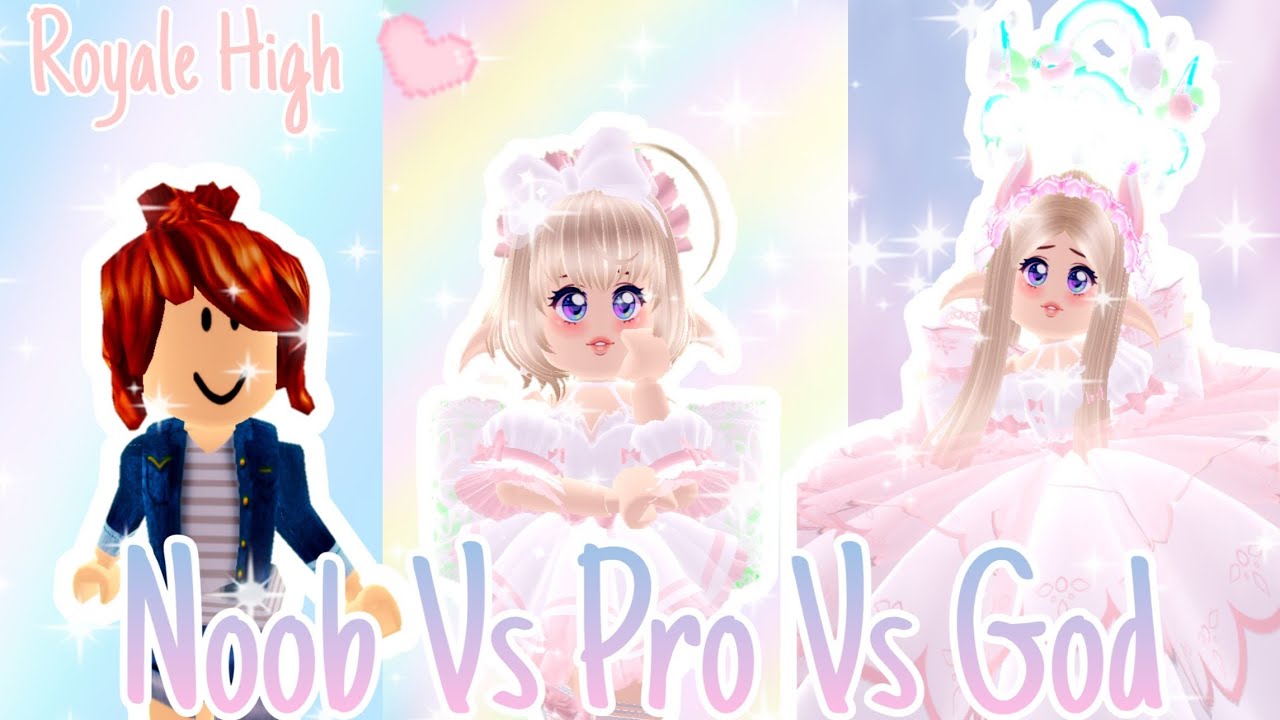 💙Royalehigh Noob Vs Pro Vs God, Short Skit💜