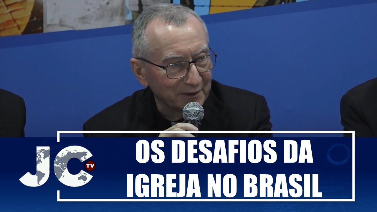 Cardeal Pietro Parolin fala sobre os desafios da Igreja no Brasil e no mundo – JCTV – 11/04/24