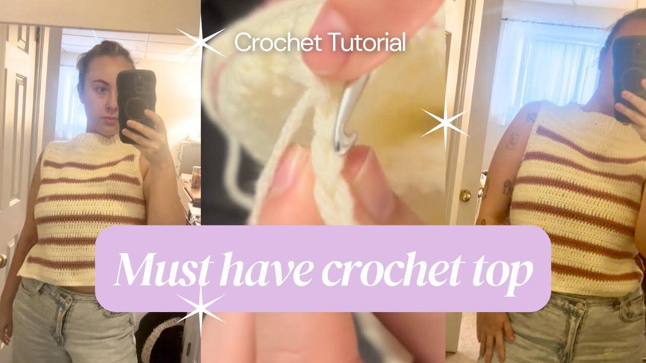MUST HAVE CROCHET TOP | ALL LEVELS TUTORIAL