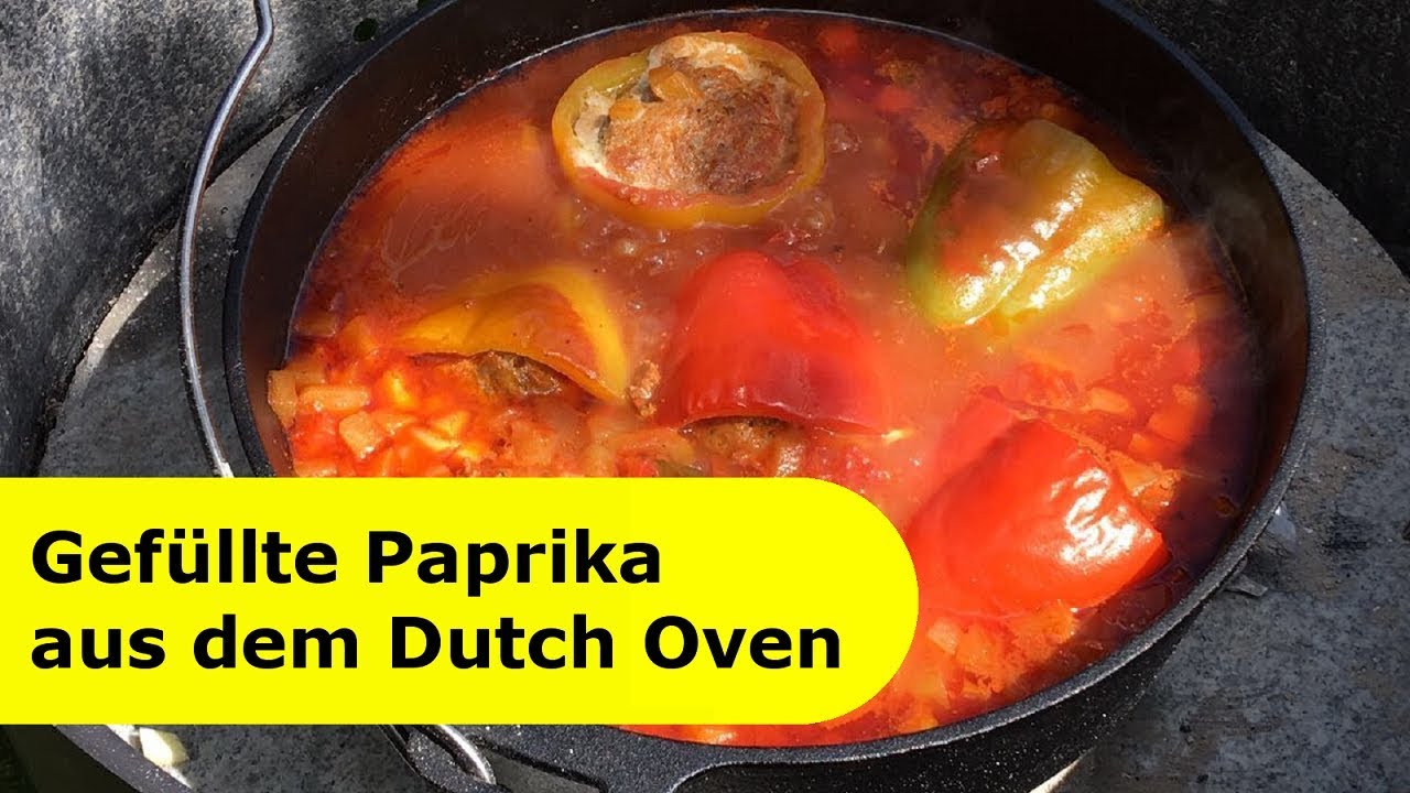 006 - Gefüllte Paprika aus dem Dutch Oven