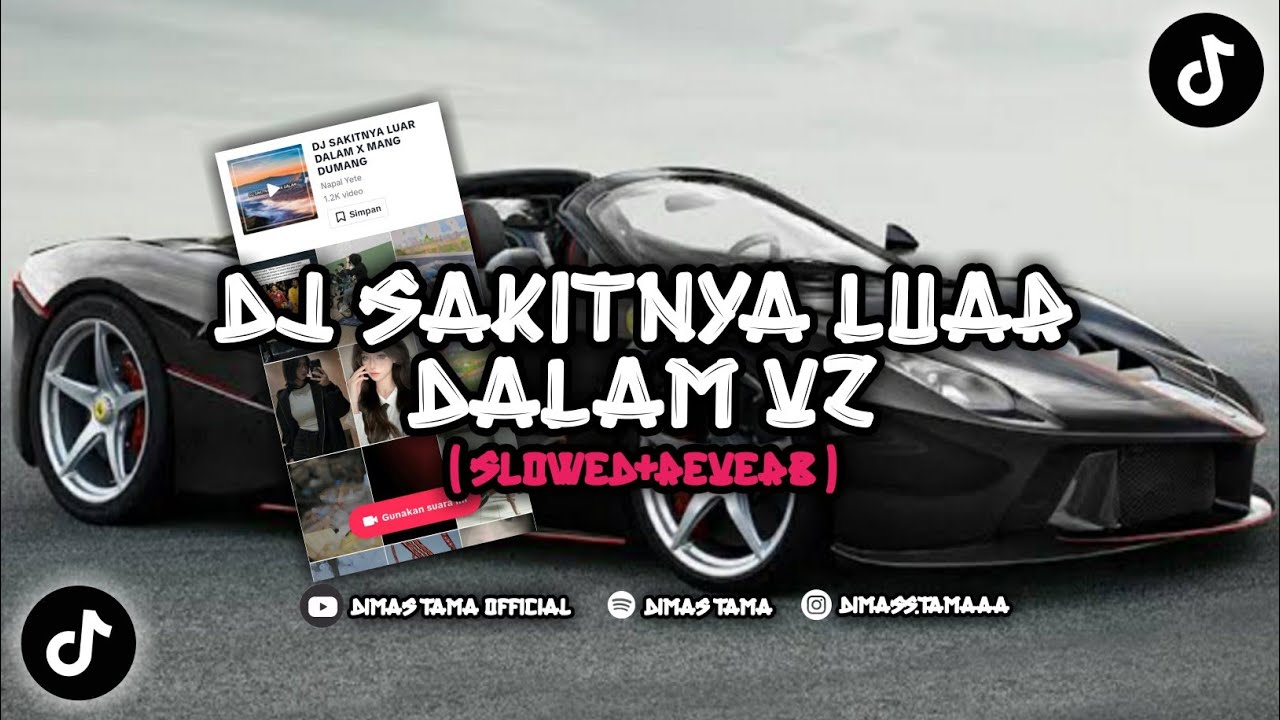 DJ SAKITNYA LUAR DALAM V2 (SLOWED+REVERB) || VIRAL TIKTOK🎧