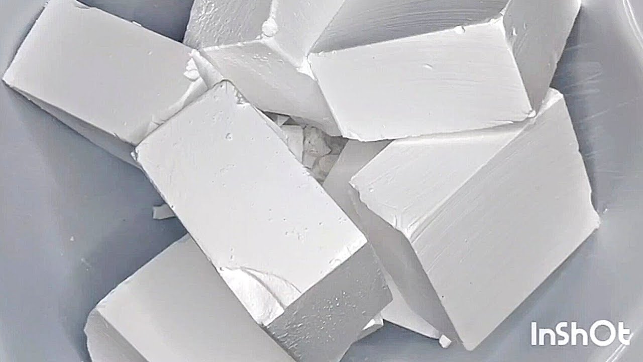 Bucket Plain Fresh Blocks Compilation Gym Chalk Crush | Asmr | @laleeasmr20