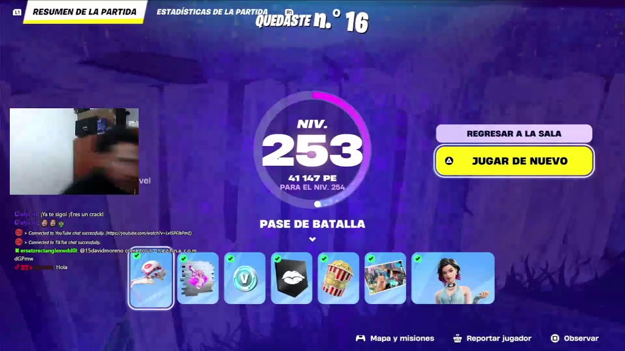 Hoy partiditas chill - Fornite