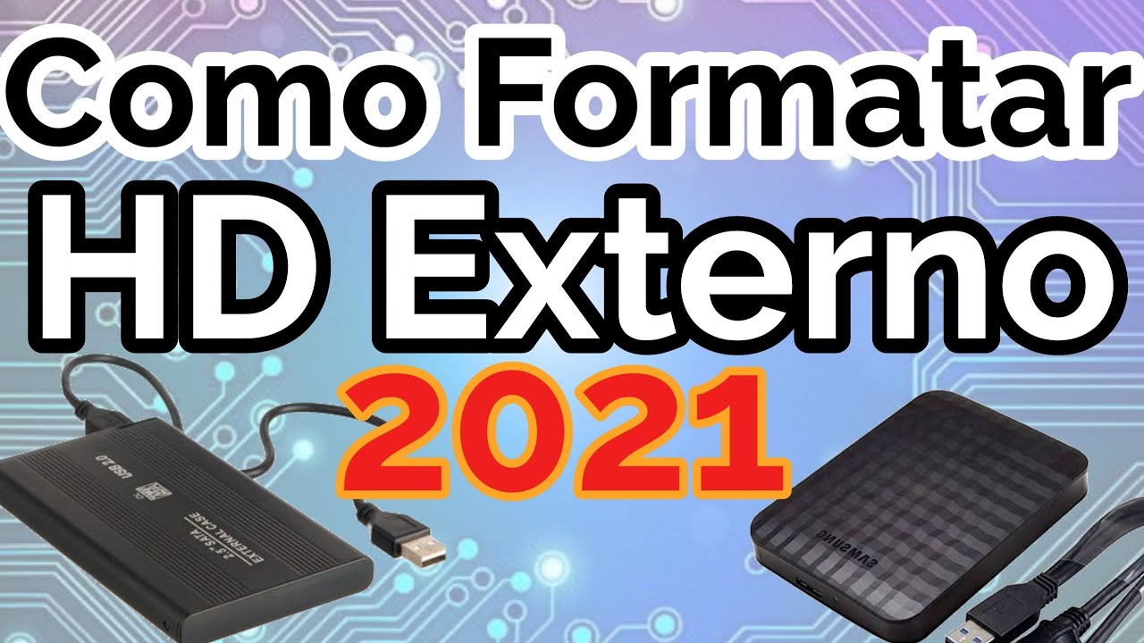 Como Formatar Corretamente HD Externo F&aacute;cil - 2021