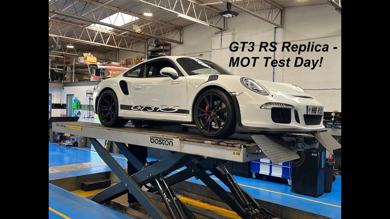 Porsche 911 GT3 RS Replica Build  - MOT Day