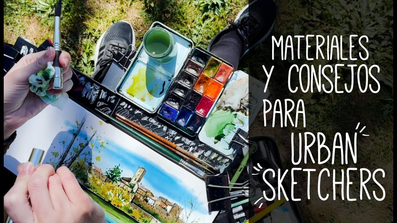 Materiales y consejos para urban sketchers