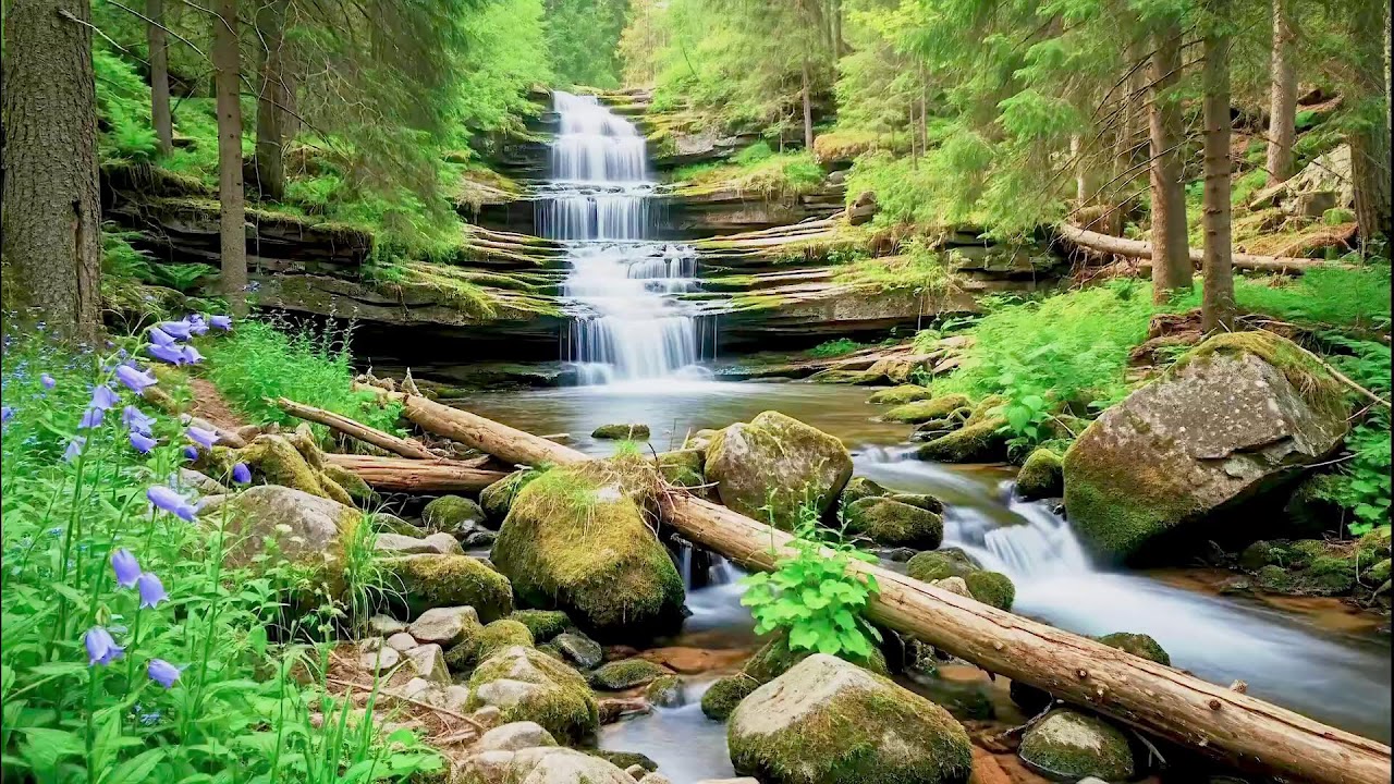 Natural River Sound for Deep Sleep | Stress Relief Audio for Health & Mindfulness