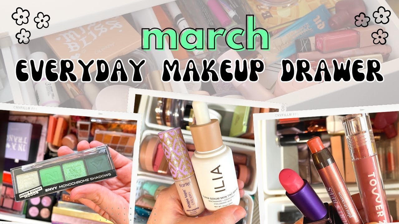 Refreshing My Everyday Makeup Drawer For SPRING! 🌸 [Shop My Stash March 2023]