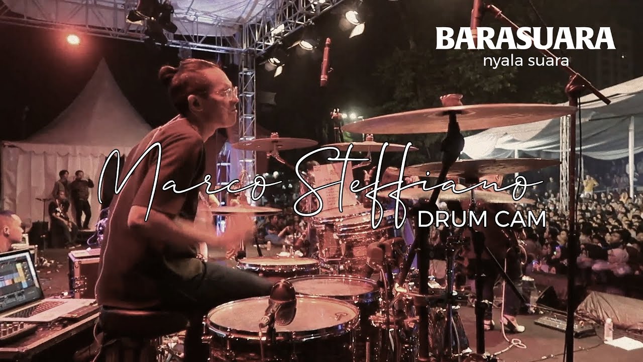 Marco Steffiano Drum Cam | Barasuara - Nyala Suara