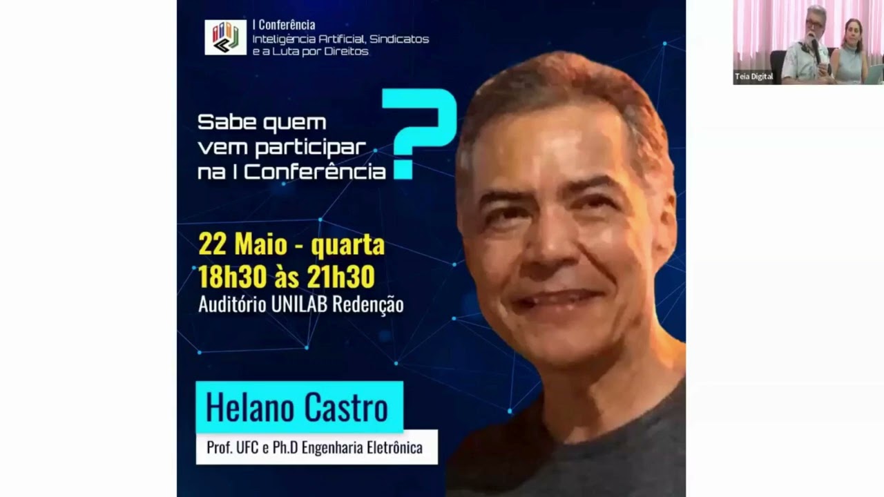 Preparando a II Conferência Ceará por IA com Direitos Sociais