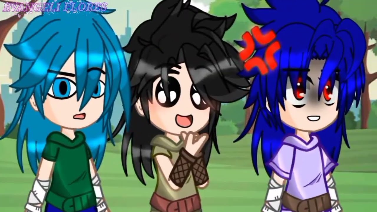 _ ¿Kanon se casará? _ Meme _Caballeros Dorados_ ft: Kanon, Radamanthys _ Mis Au _ Gacha Club _