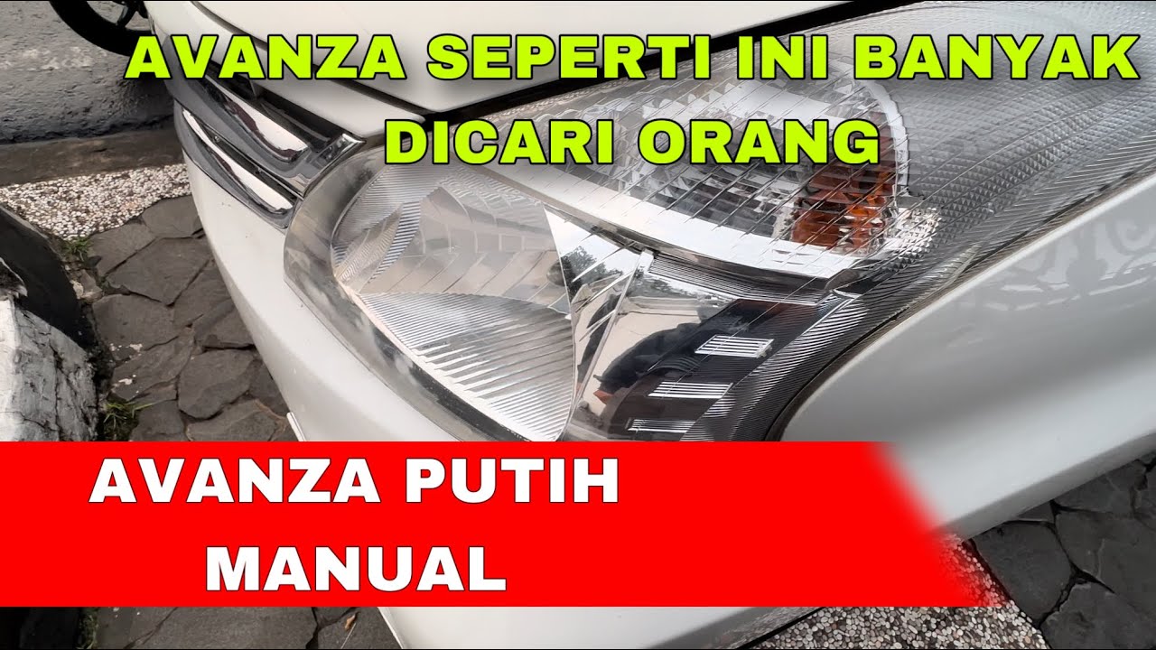 AVANZA INI BANYAK DICARI ORANG !! NDAK TAU KENAPA..!!!!