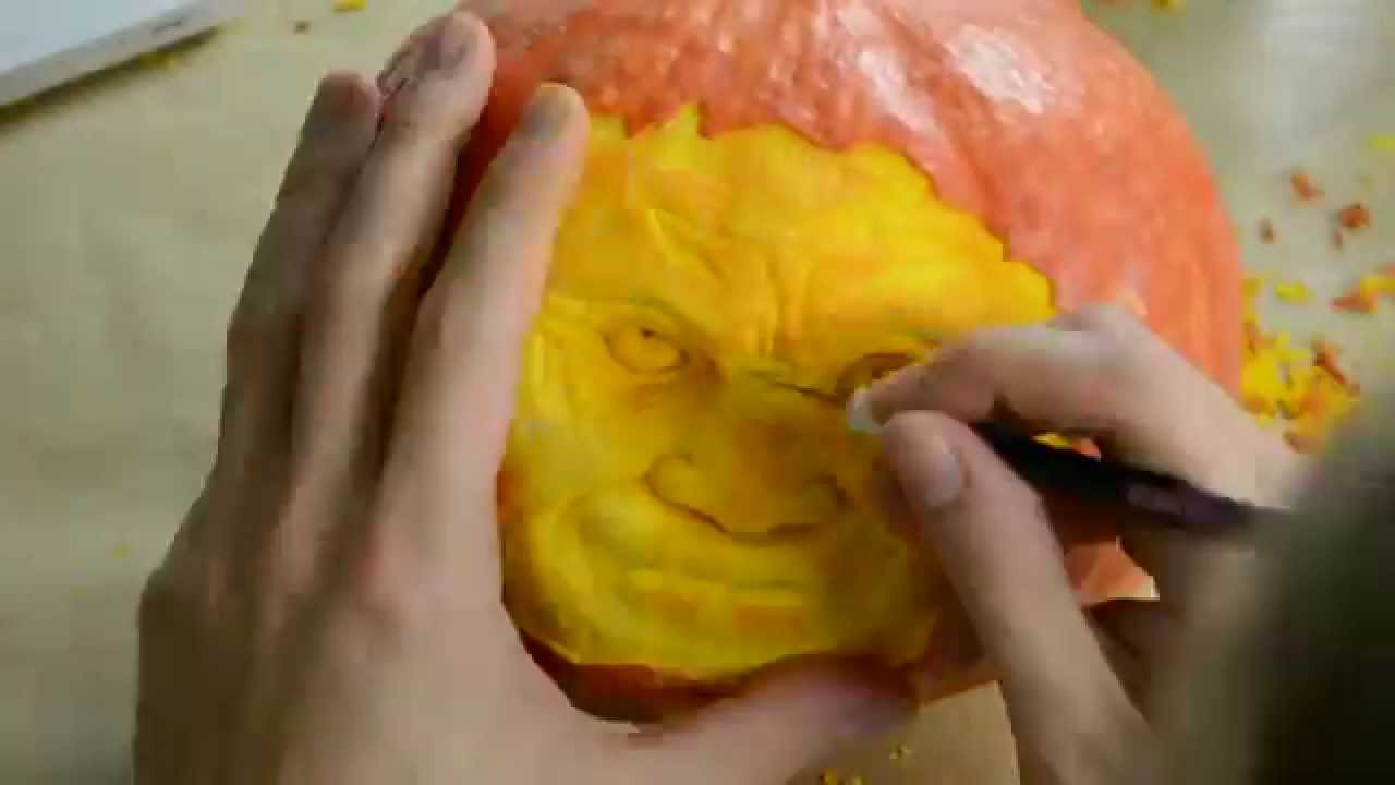 Making A 3D Pumpkin Carving