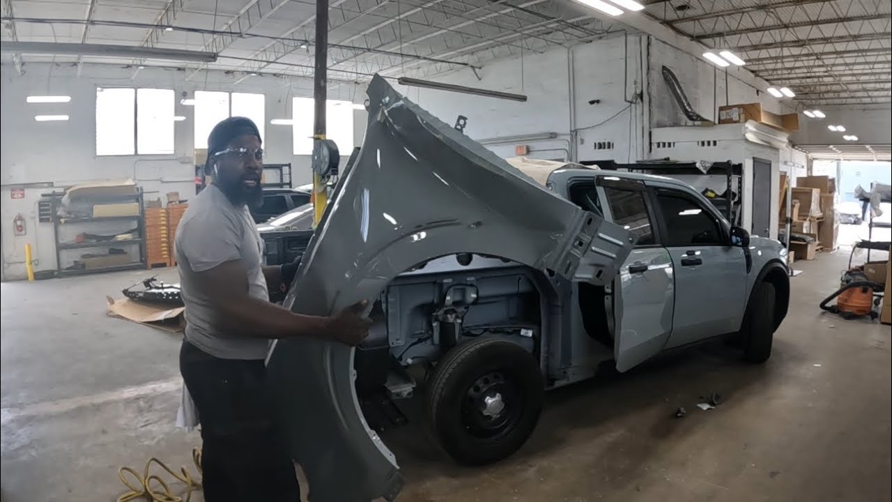 DIY 2023 ford maverick how to replace the side panel