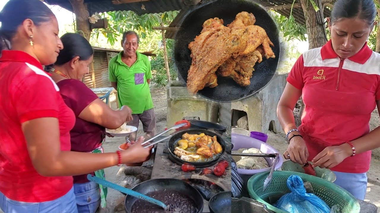 Ami papa le Toca Comer pollo frito ami no me van adar dijo muy enojado☹🐔🤬
