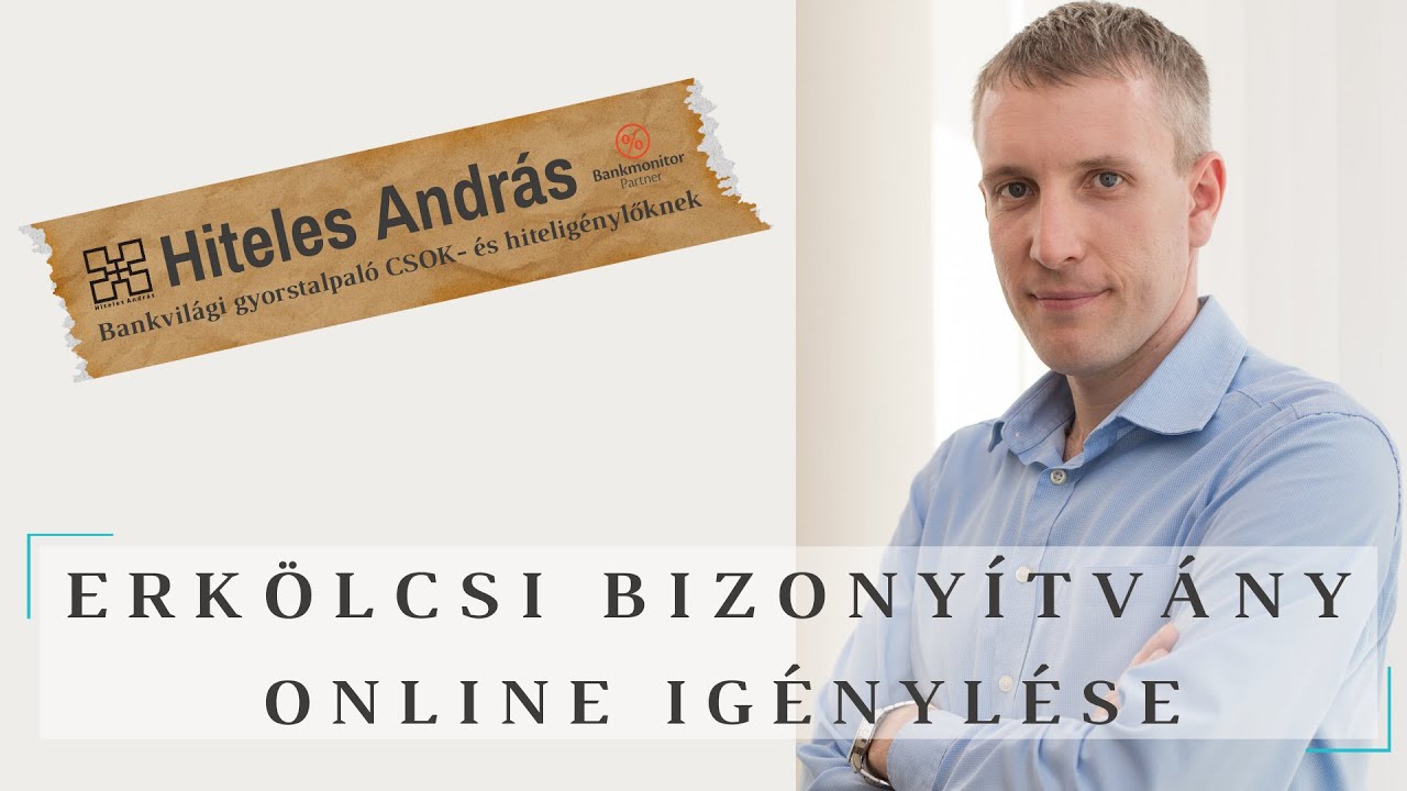 Erkölcsi bizonyítvány