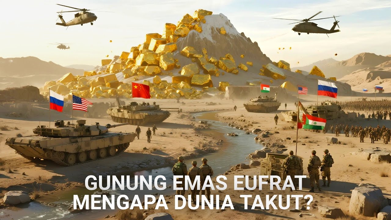 99% Mati Karena Emas Ini! Apa yang Terjadi di Sungai Eufrat?