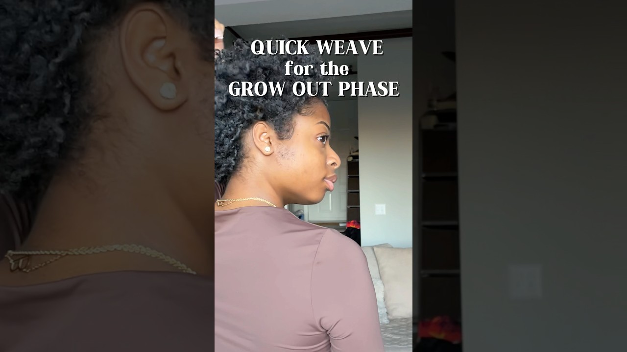 This Quick Weave Method will surprise you! Grow out Phase friendly!