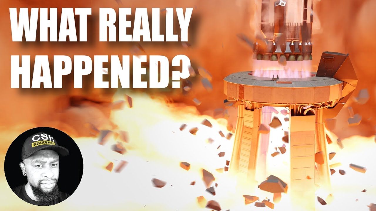 Why Starship Nearly Destroyed The Launch Pad On Its First Test Flight 