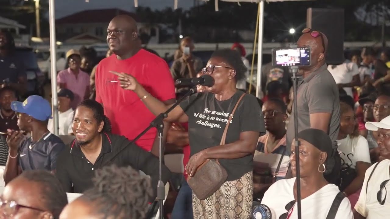 Beterverwagting residents share views on Vice-President Dr. Bharrat Jagdeo's outreach.