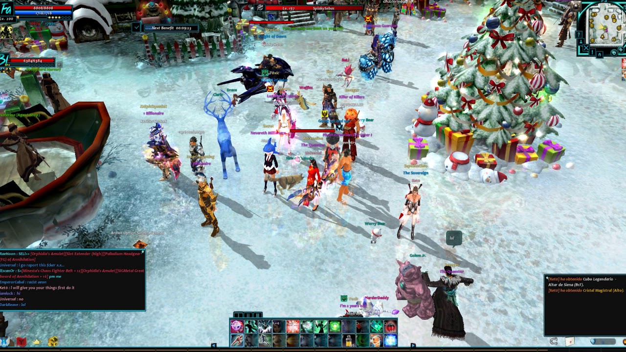 ( Chat Video  ) Scammer Ket0 SeptimoCielo for GM's Cabal. ( part 2 )