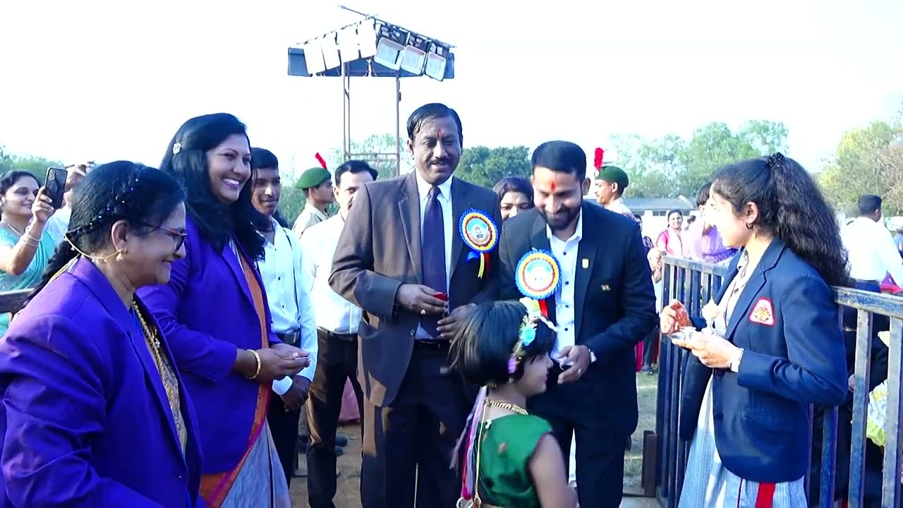 KLE School, Haveri {Annual gathering 2024-25 Aura celebration Part-1#