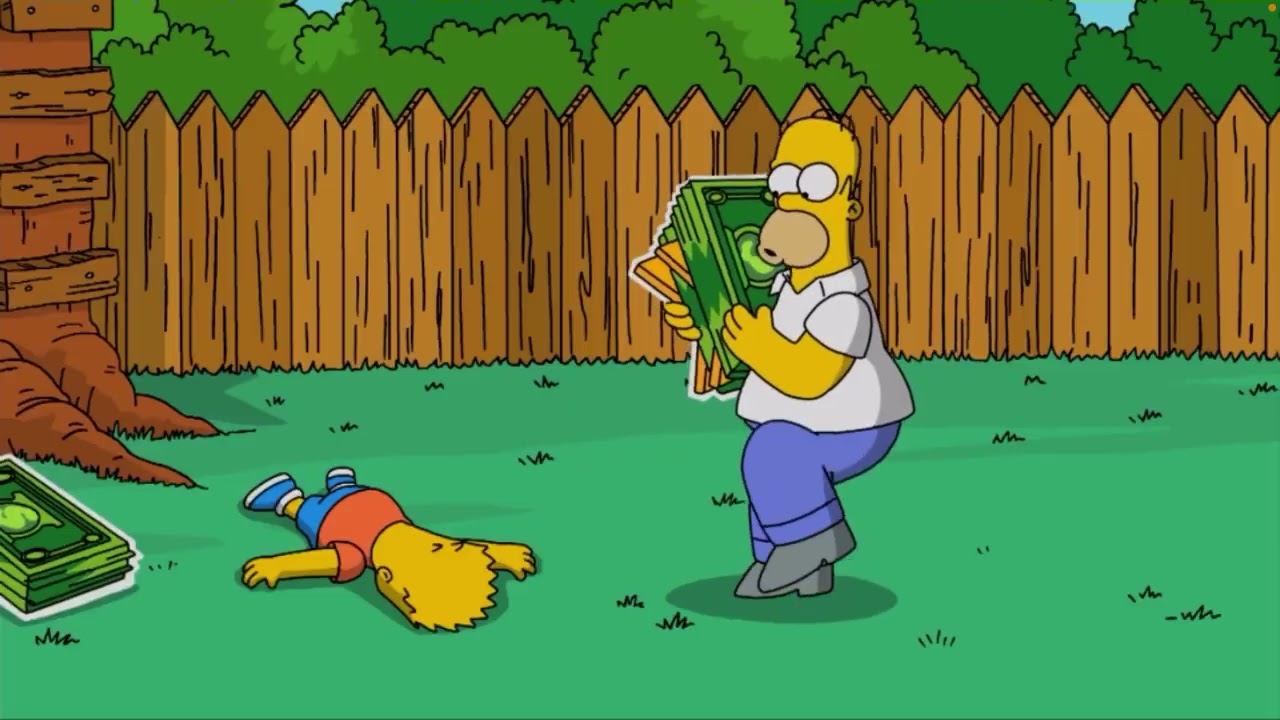 Bart being Bart