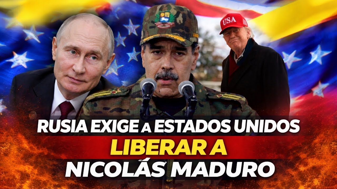PUTIN EXIGE A LOS ESTADOS UNIDOS LA LIBERACIÓN DE NICOLÁS MADURO 